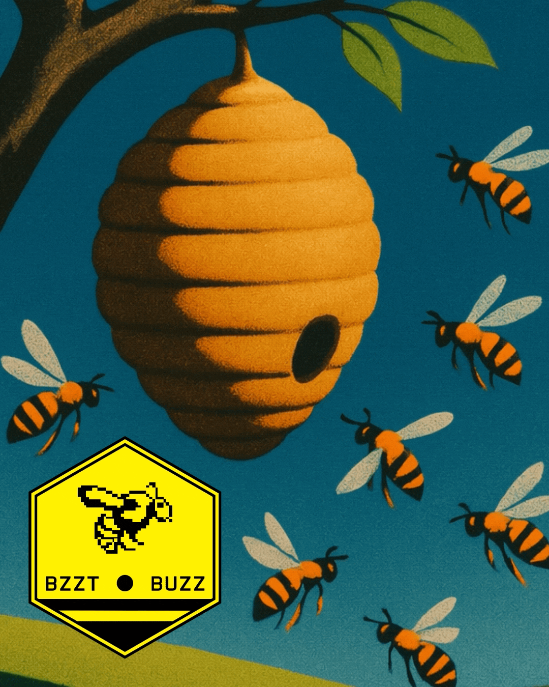 BZZT.BUZZ Graphic Advert
