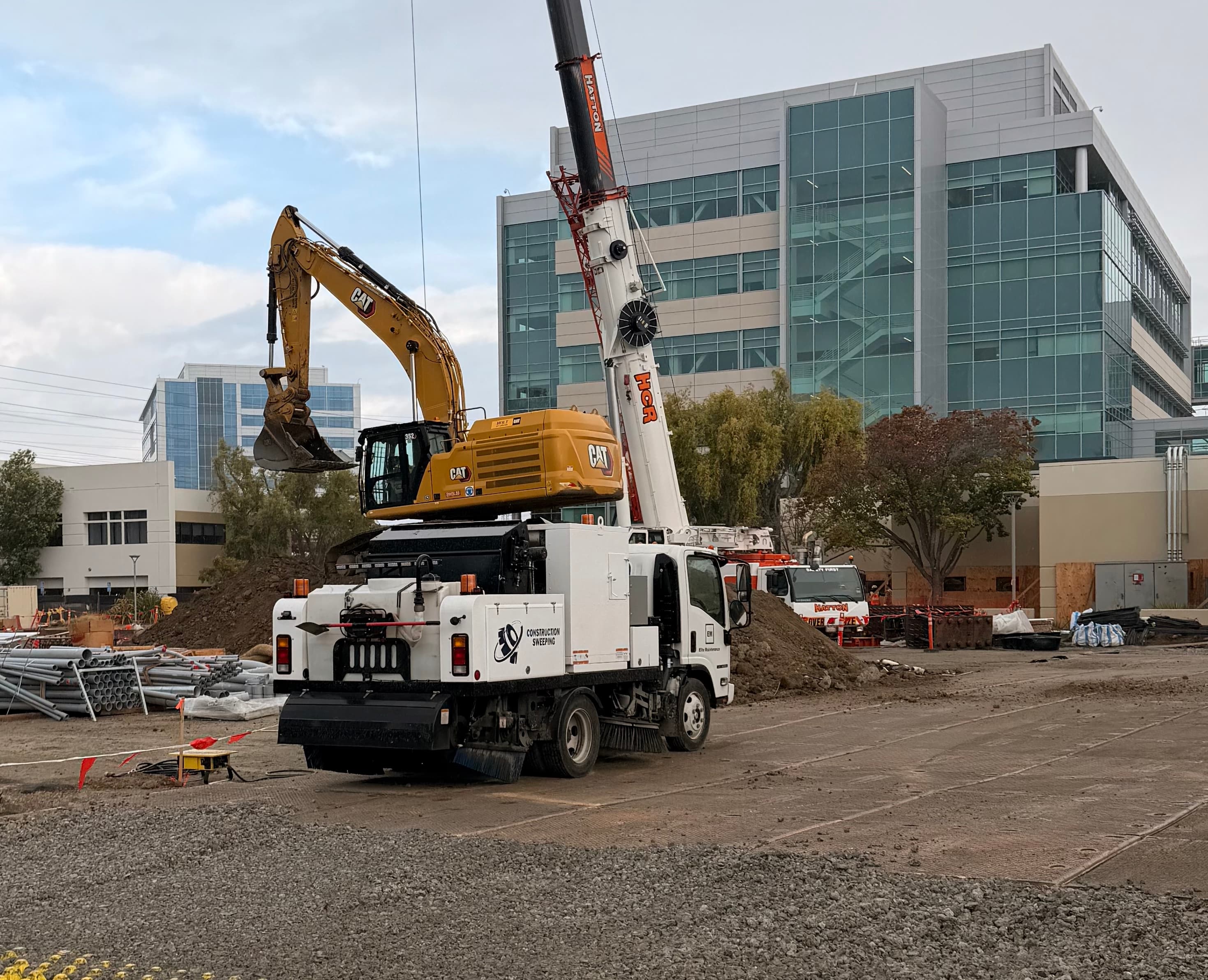 Construction and street sweeping across Northern California and based in the Bay Area