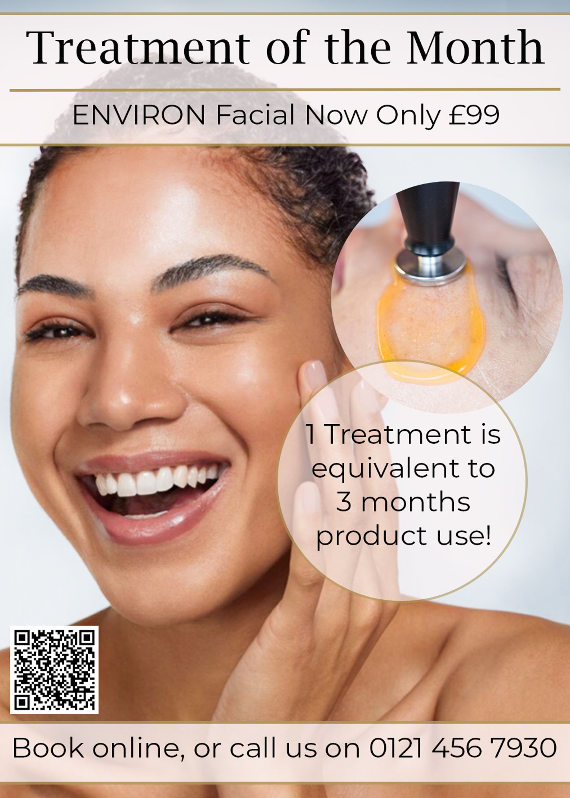 ENVIRON Facial Now Only £99! October Treatment of the Month