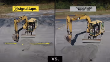 Video Thumbnail - Signaltape® vs. Premium Stretch Warning Tape