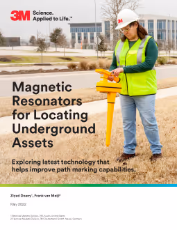 Thumbnail for 3M Whitepaper "Magnetic Resonators for Locating Underground Assets"