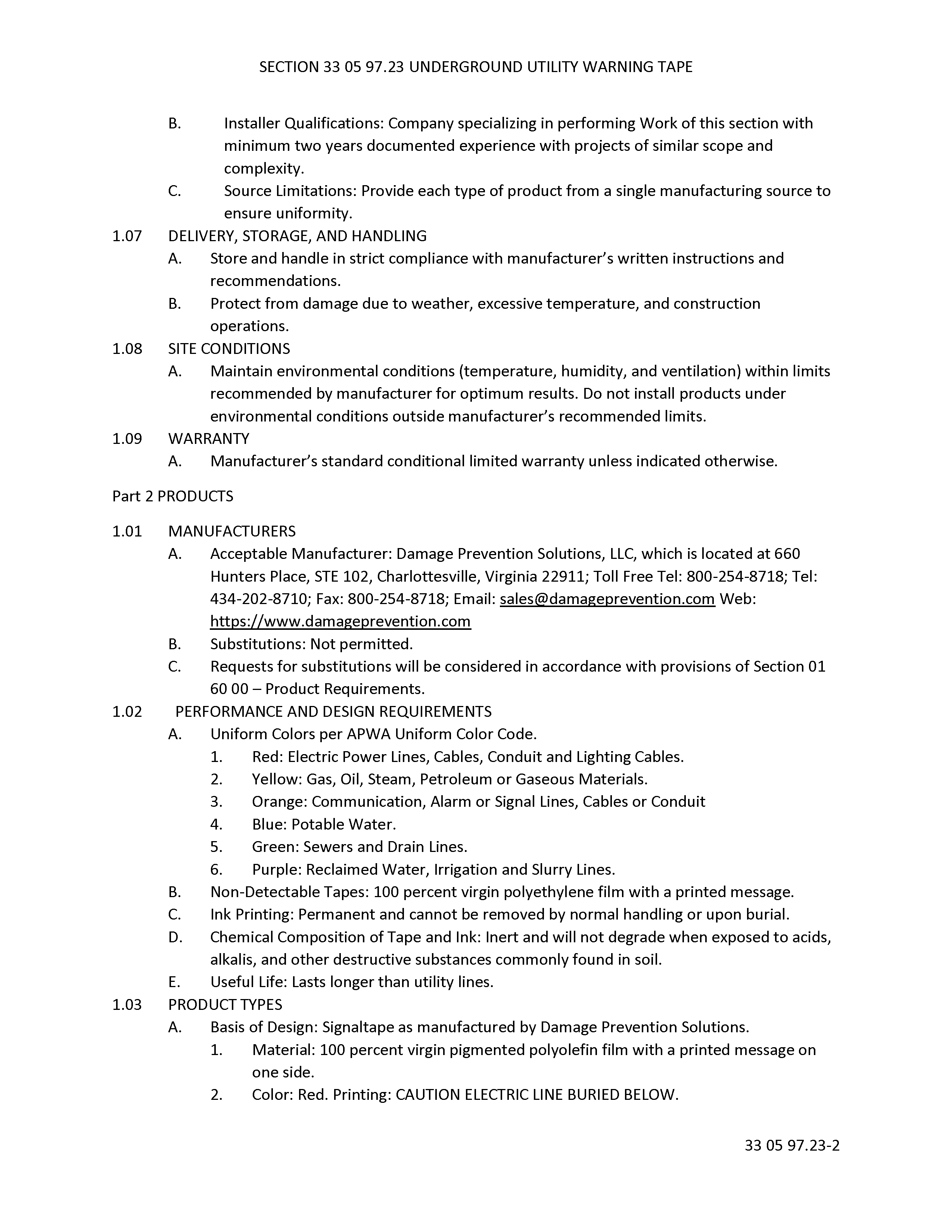 Image of page two, please download document, button is located below