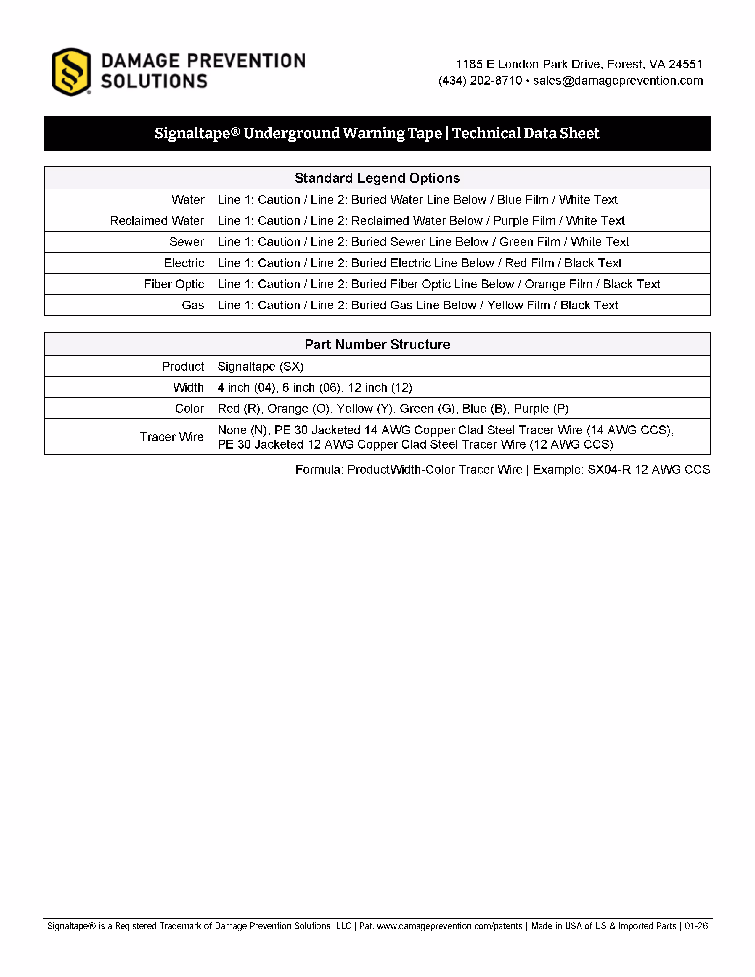 Image of page two, please download document, button is located below