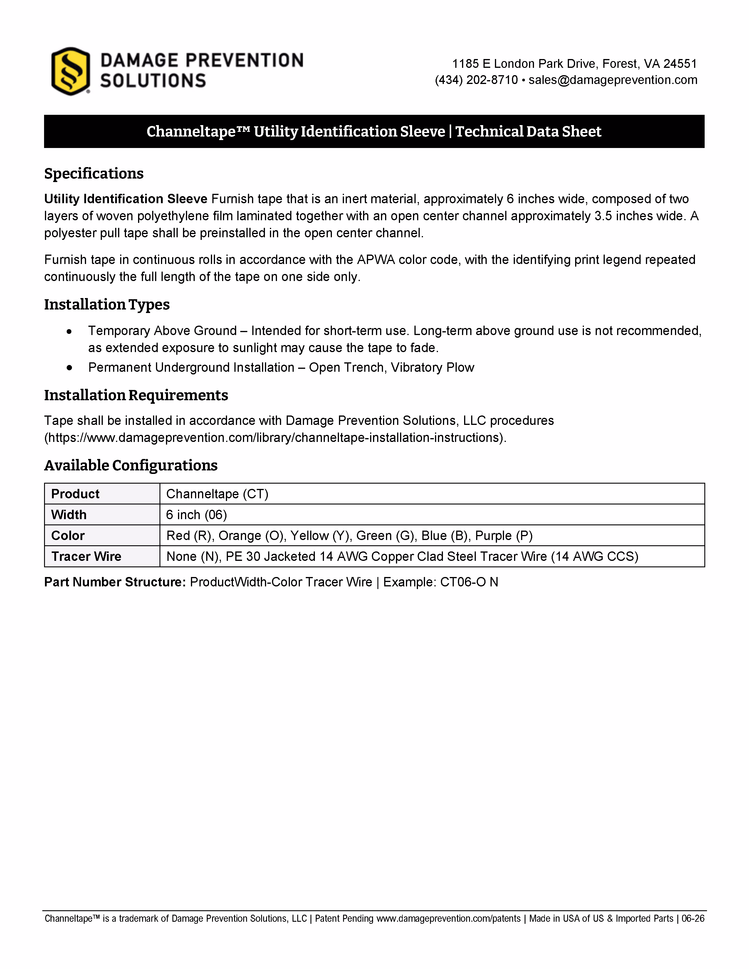 Image of page two, please download document, button is located below