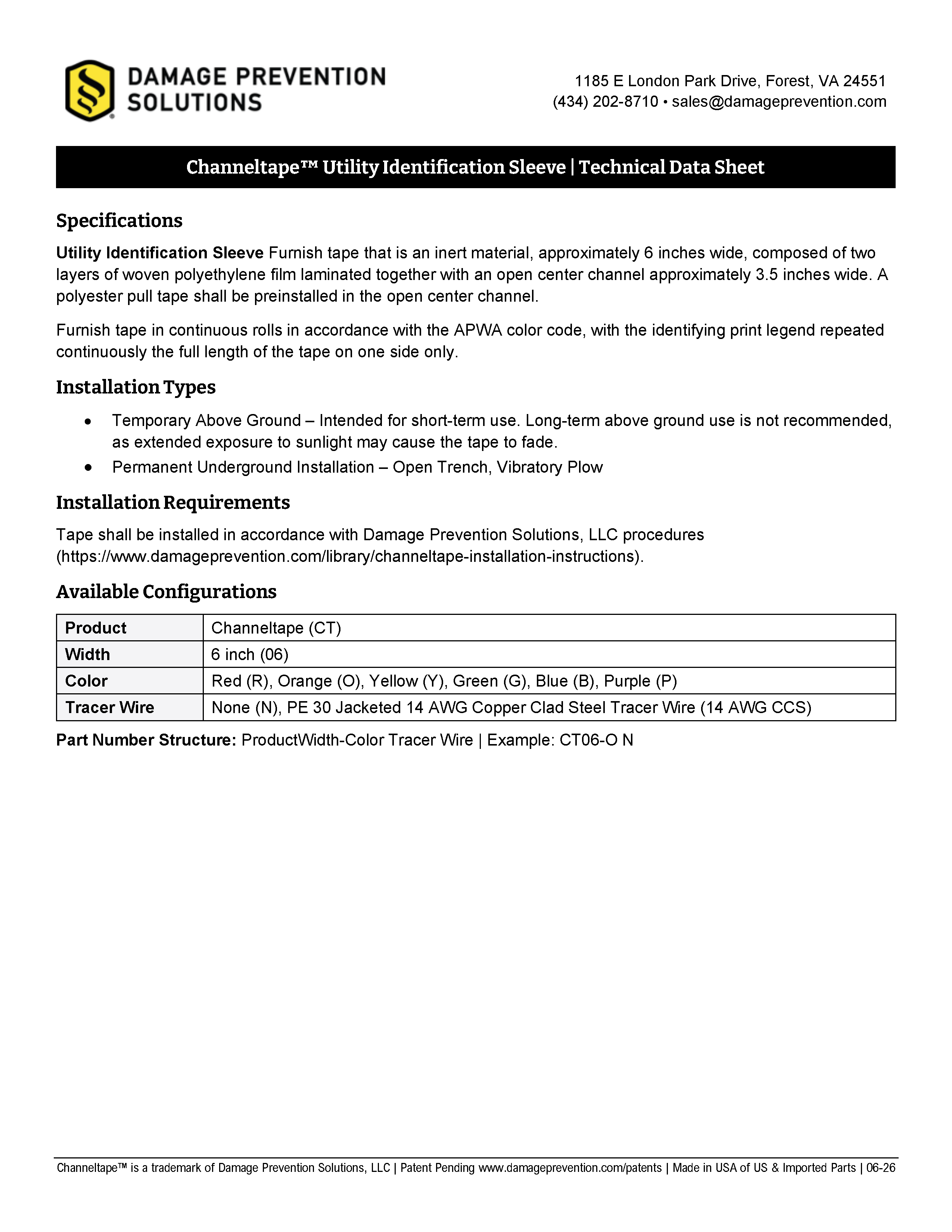 Image of page two, please download document, button is located below