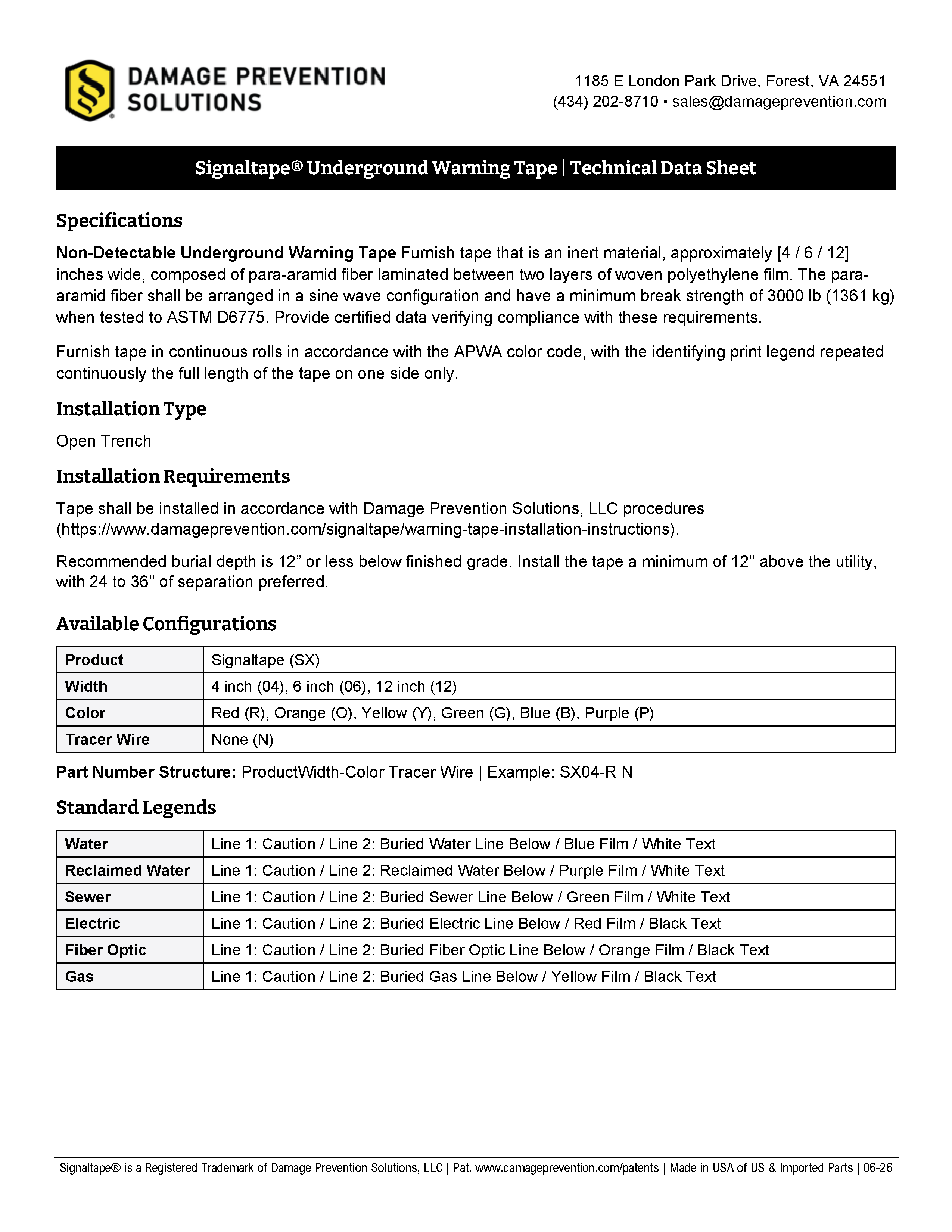 Image of page two, please download document, button is located below