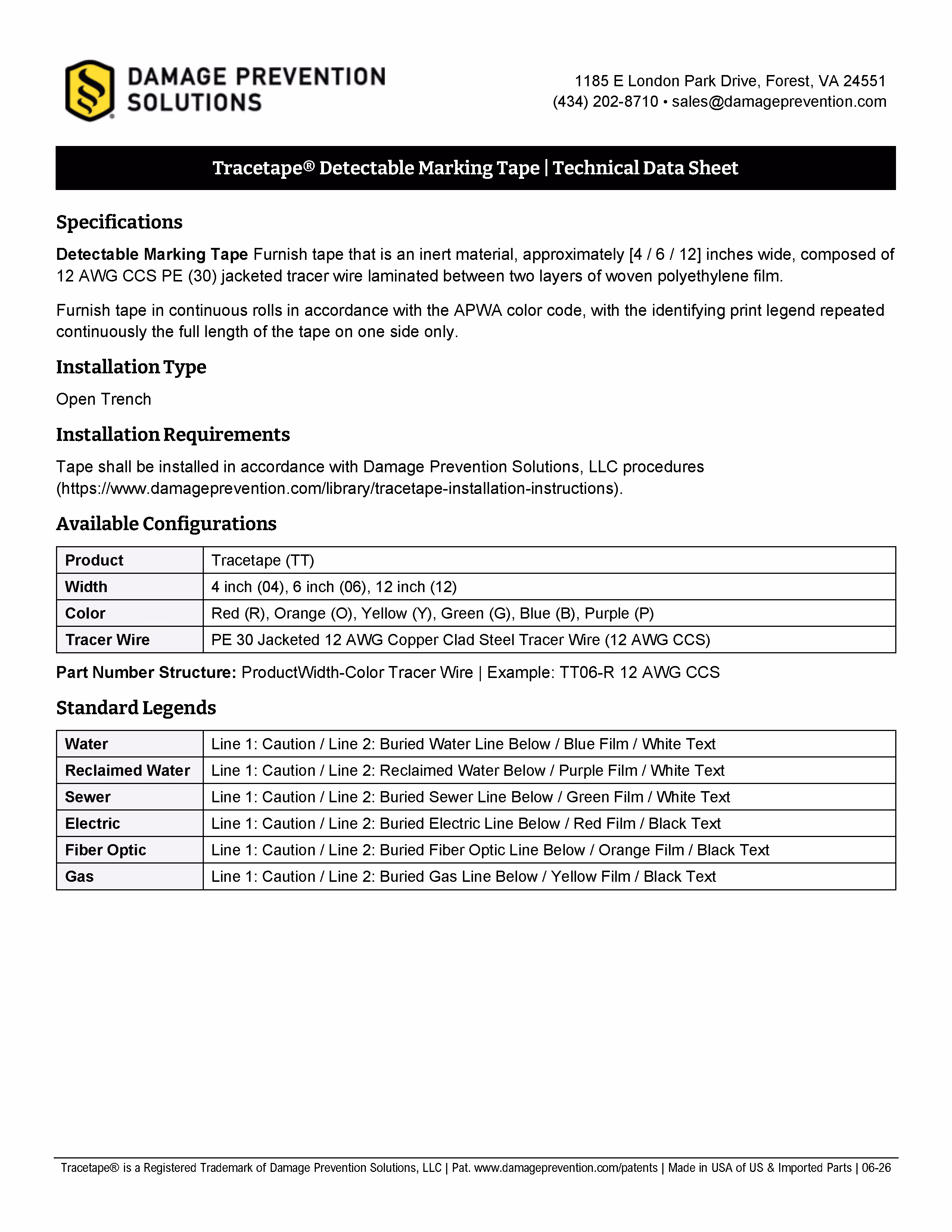 Image of page two, please download document, button is located below