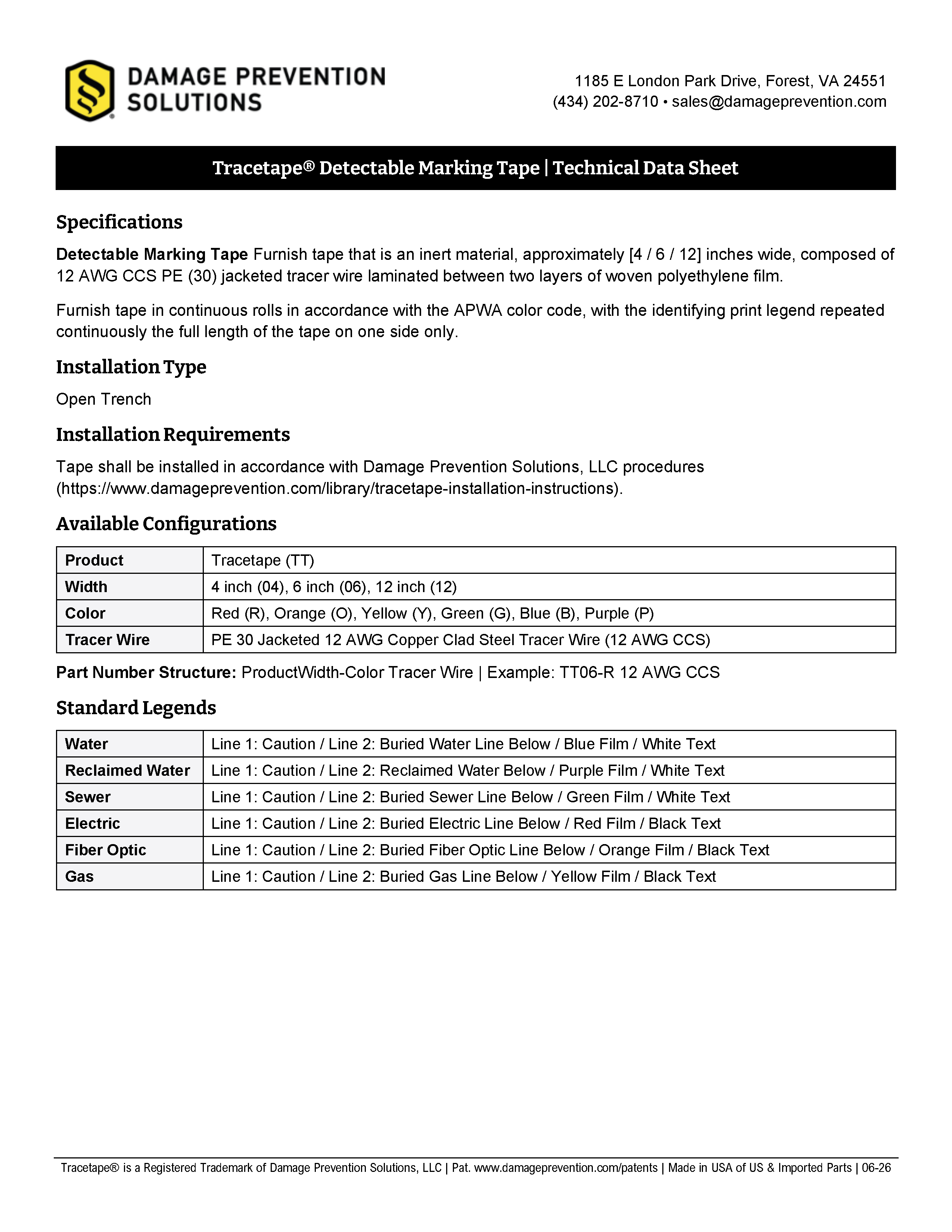 Image of page two, please download document, button is located below