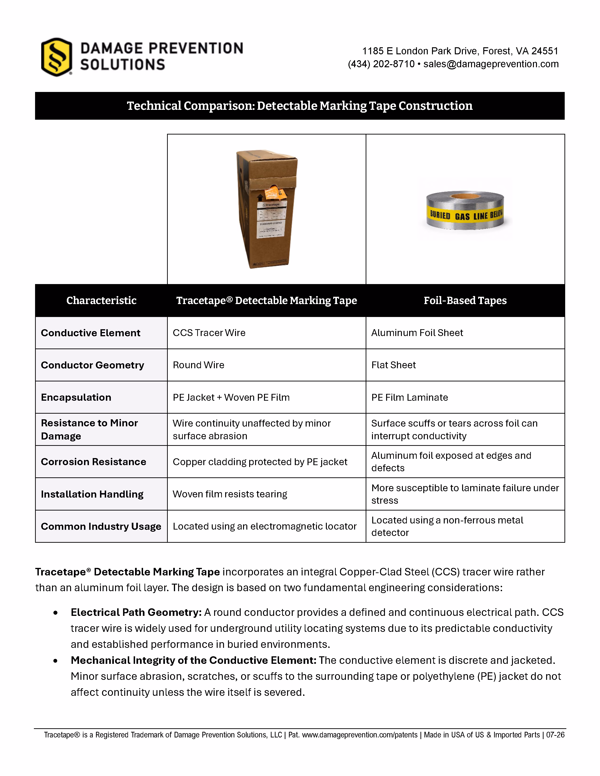 Image of page one, please download document, button is located below