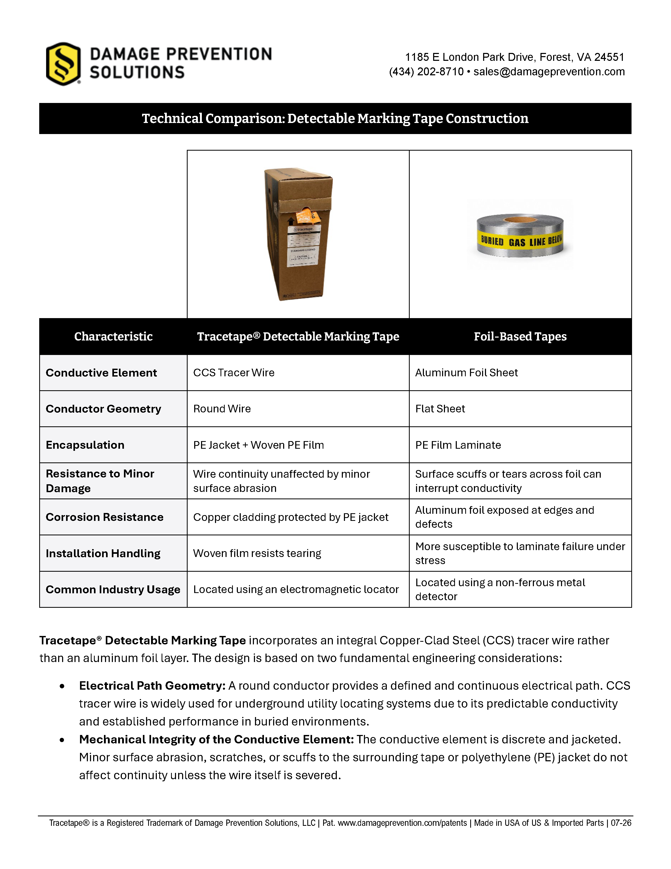 Image of page one, please download document, button is located below