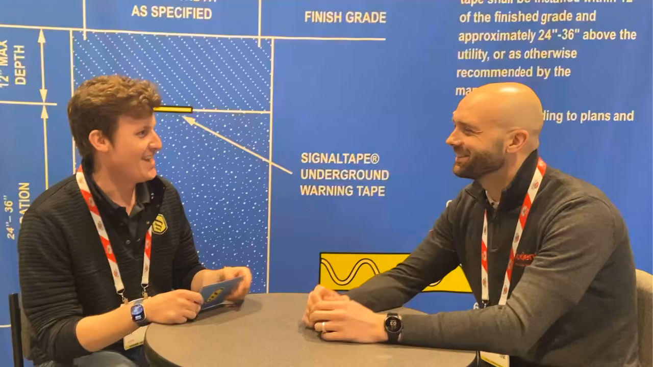 Henry Brophy (Damage Prevention Solutions) interviewing Daniel Mee (Cadent)