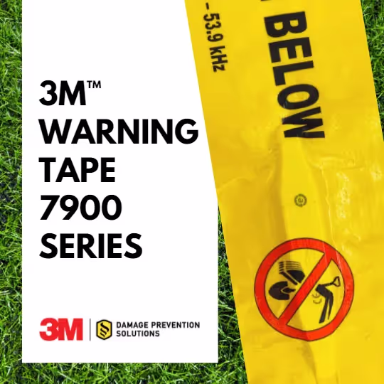 3M Warning Tape close up image