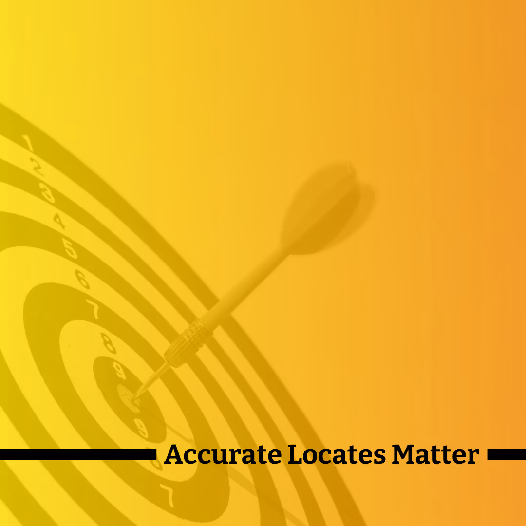 Accurate locates matter