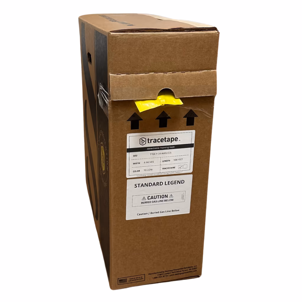 Tracetape® Detectable Marking Tape in packaging