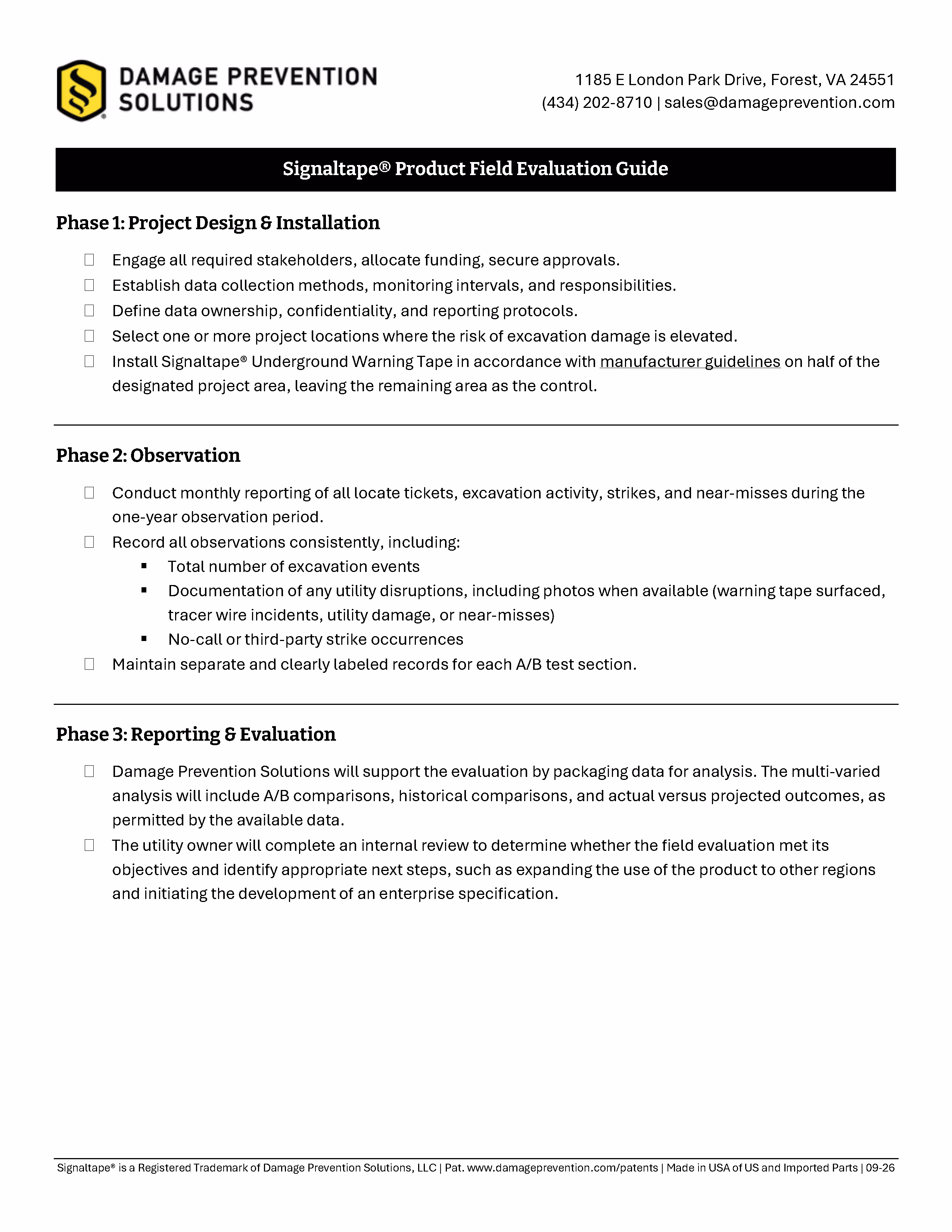 Image of page two, please download document, button is located below