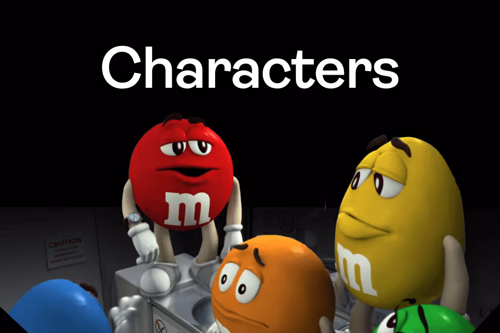 Cubery - Creative Effectiveness - Characters