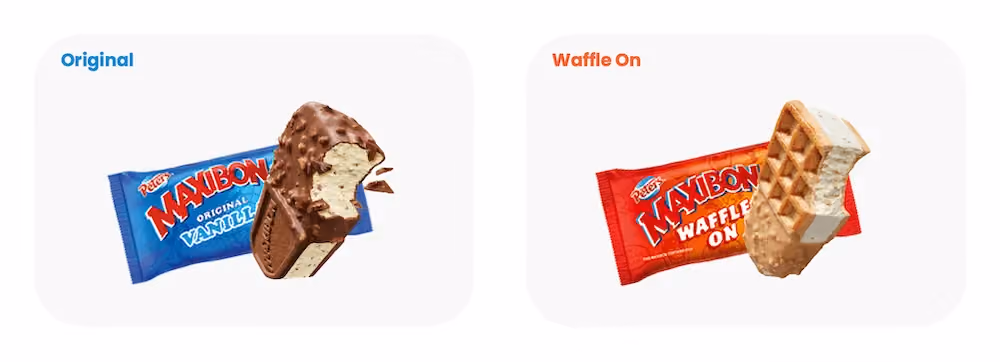 Maxibon Waffle On - New product innovation testing - Cubery Market Research