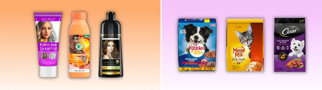 Packaging Effectiveness Playbook - Emotion - Hair products and pet food