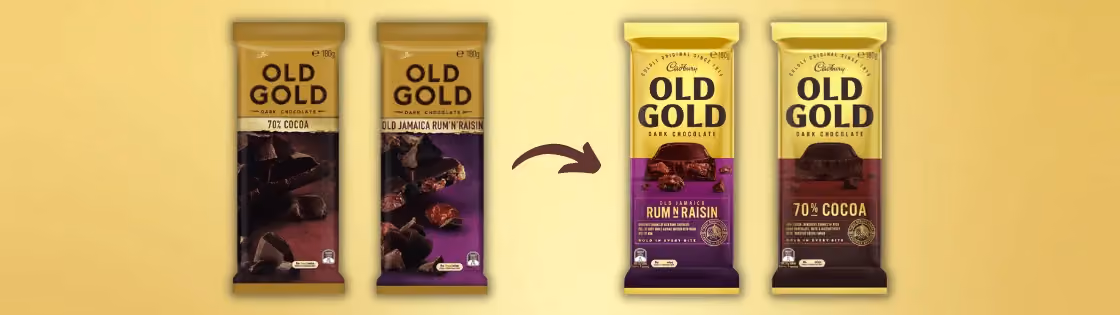 Packaging Effectiveness Playbook - Familiarity - Cadbury Old Gold