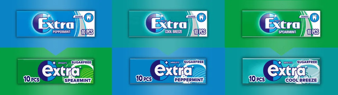 Packaging Effectiveness Playbook - Familiarity - Extra Gum