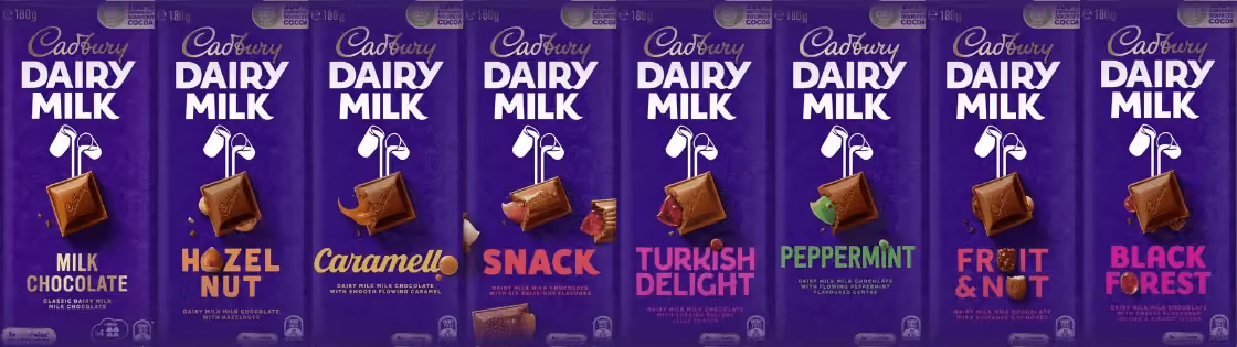 Uniformity - Packaging Effectiveness Playbook - Cadbury example
