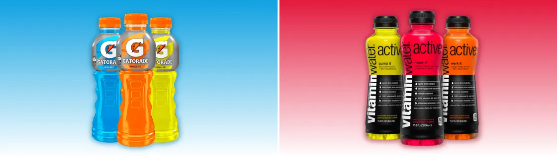 Packaging Effectiveness Playbook - Congruency - Gatorade & Vitaminwater Active