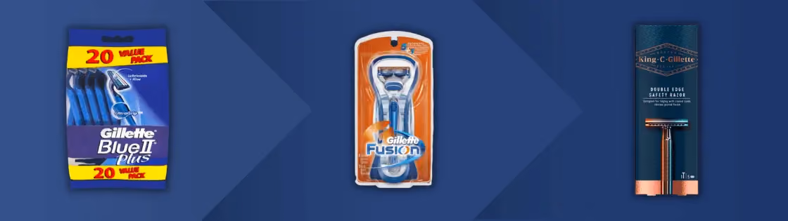 Packaging Effectiveness Playbook - Congruency - Gilette ranges