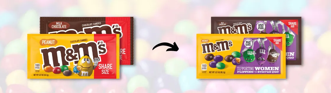 Packaging Effectiveness Playbook - Consistency - M&Ms