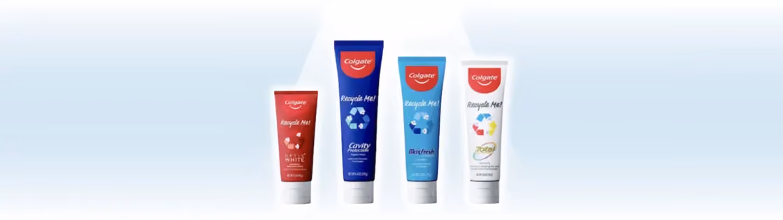 Colgate packaging changes for sustainability
