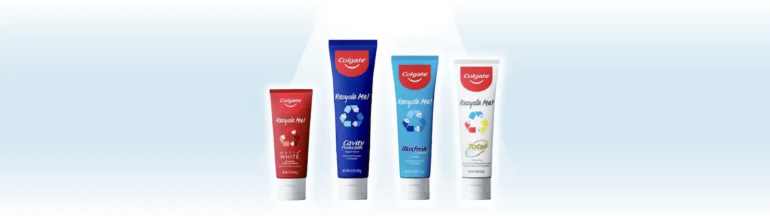 Colgate packaging changes for sustainability
