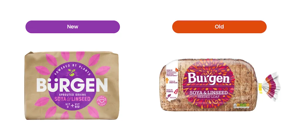 Burgen Bread Packaging Refresh - Pack Testing - Cubery