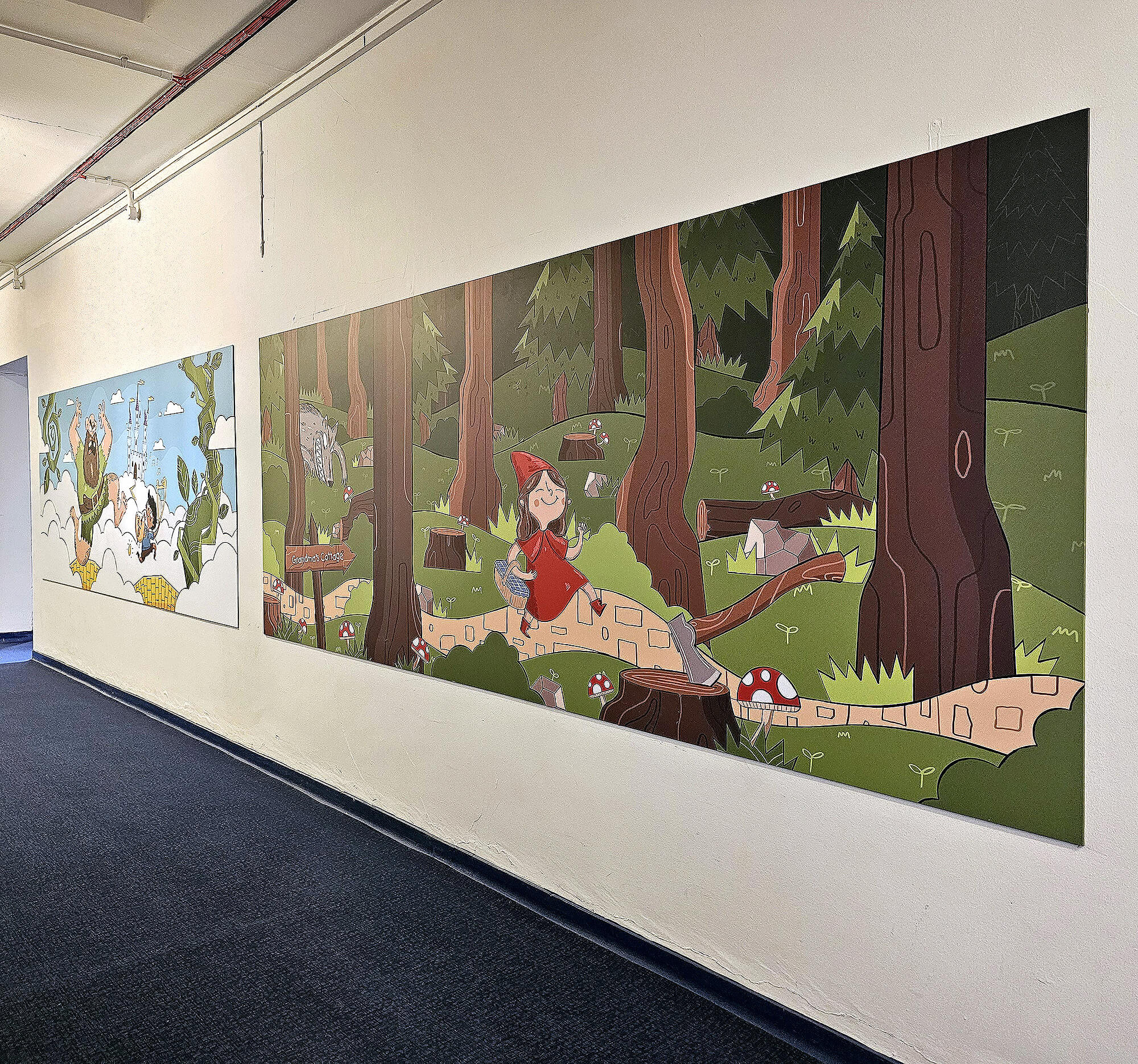 Our Traditional Tales Wall Art brings classic stories to life with fun, beautifully illustrated displays - perfect for primary schools. Available in a range of beloved fairy tales and well-known children’s stories, these colourful wall panels spark imagination, support early literacy and create joyful storytelling environments pupils love. Ideal for classrooms, libraries and corridors!