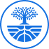Christ and Flourishing logo of a tree and roots