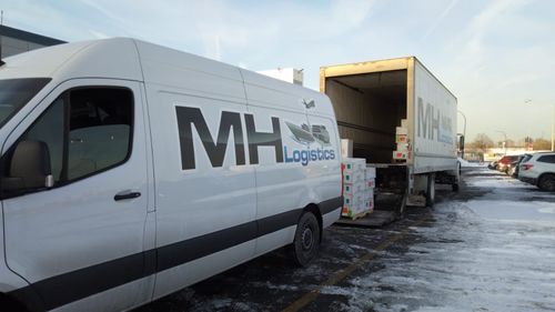 Loading MH Logistics Truck