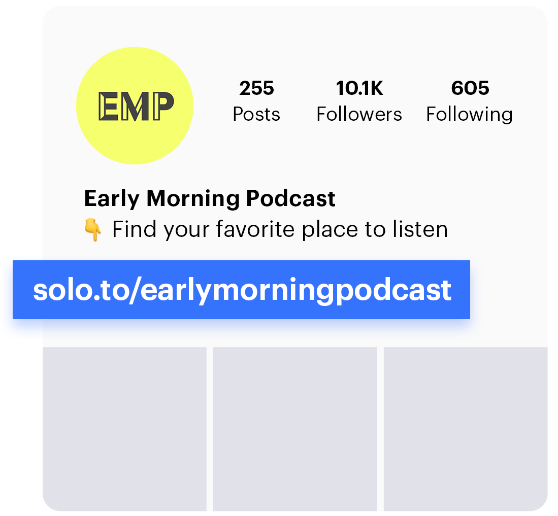 solo.to best podcast bio link