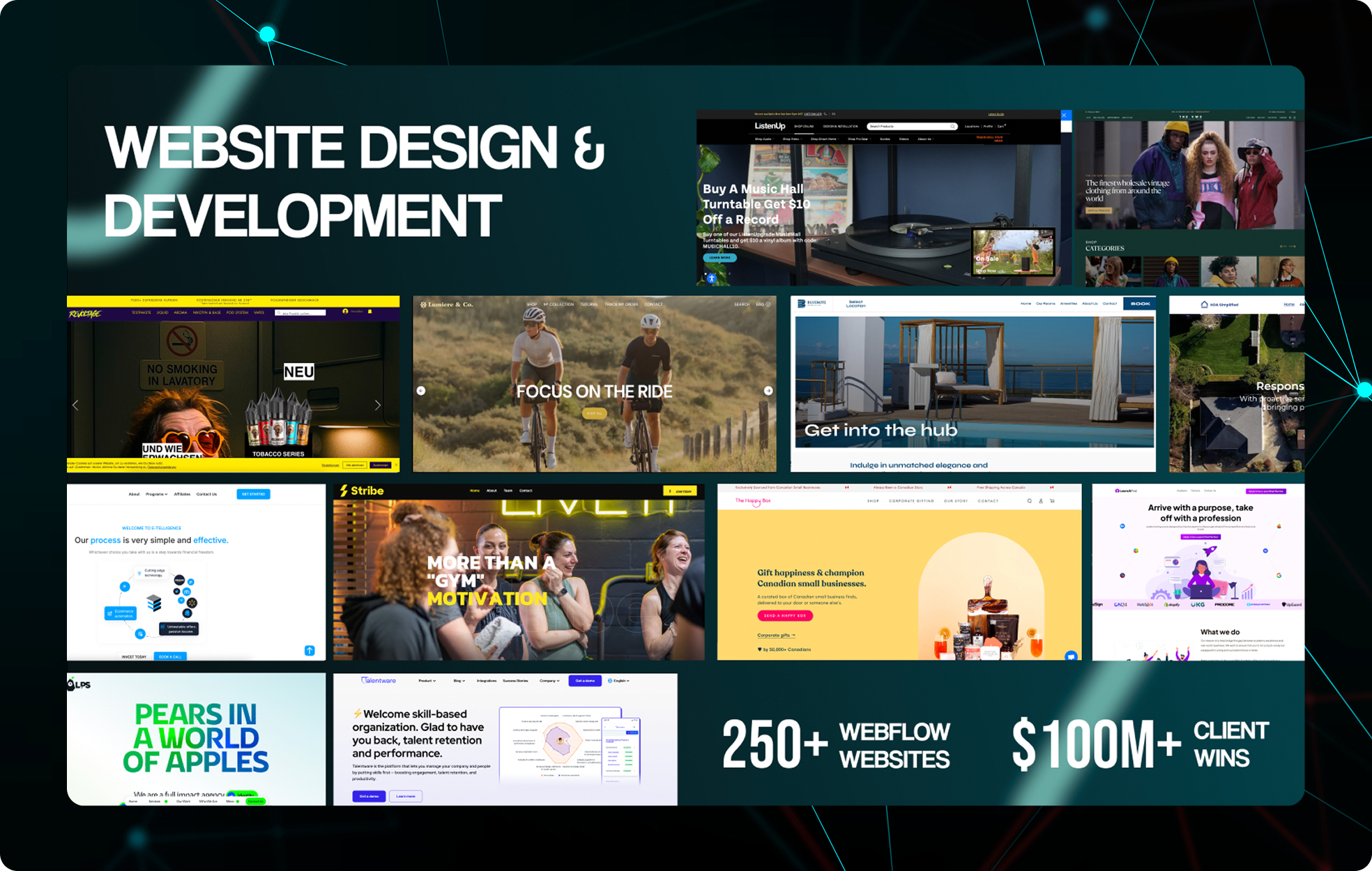 Website Design & Development cover image
