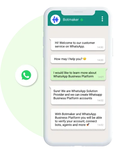 whatsapp bot conversation