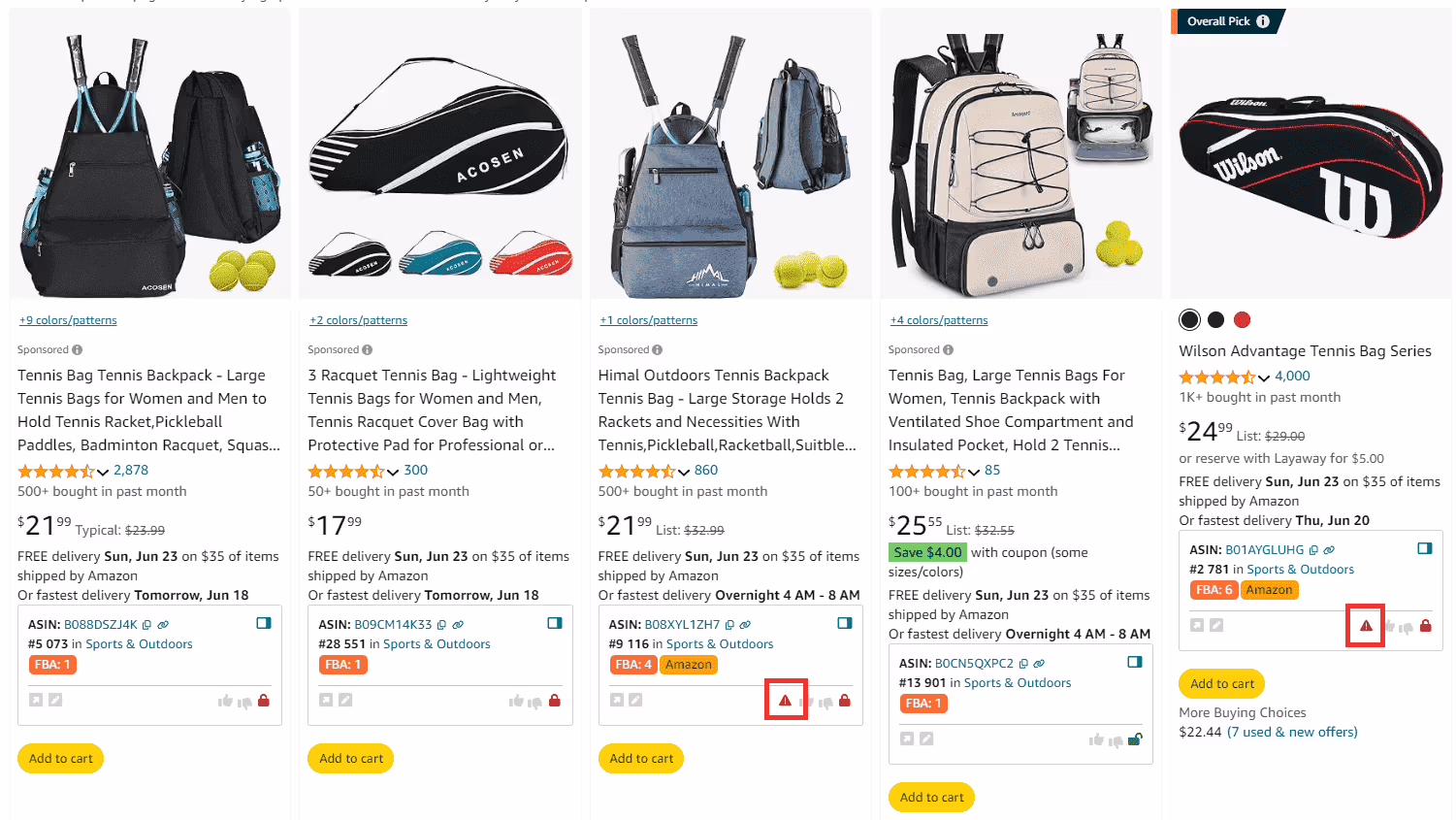 Quick View by Seller Assistant. Effortlessly identify your eligibility to sell the product, restricted inventory, and items with potential sourcing challenges on the Amazon search pages