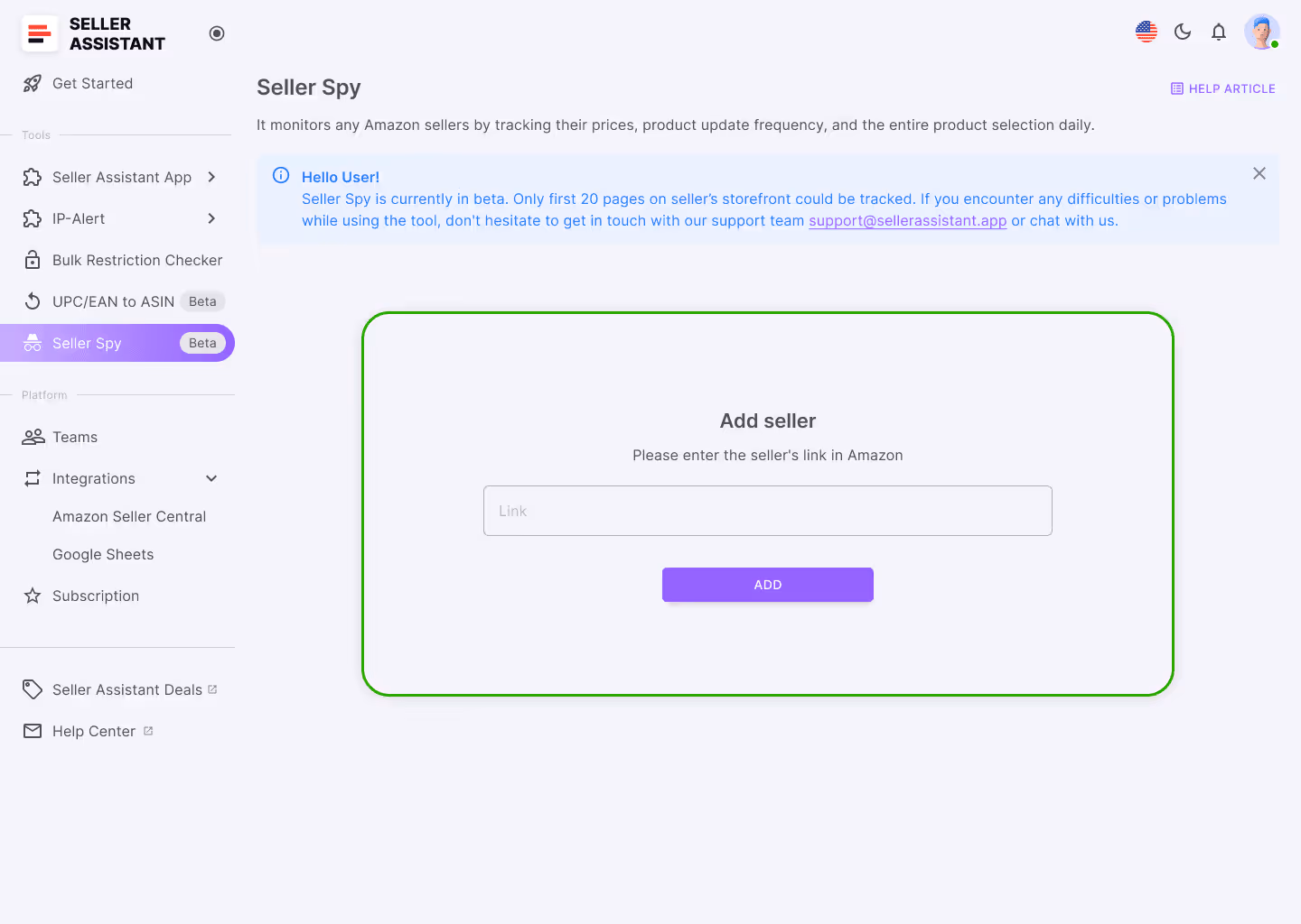 Seller Spy use cases. Automate tracking competitor activities. Stay informed about new competitor products. Discover what products your competitors are selling that you're not. Track competitor pricing to maximize your profit margins