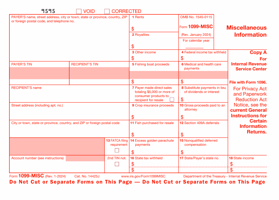 Form 1099-MISC