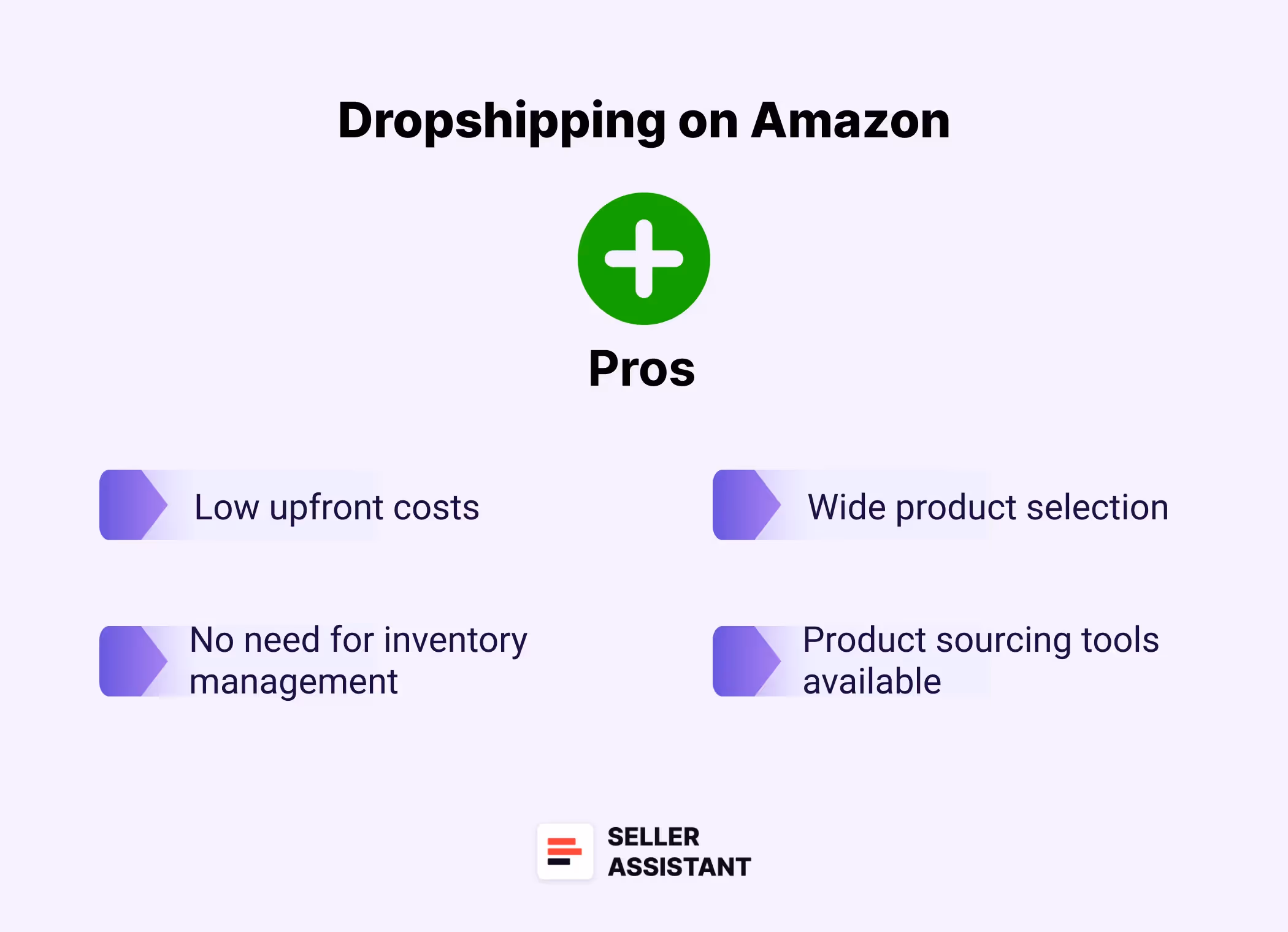 Pros of Amazon dropshipping