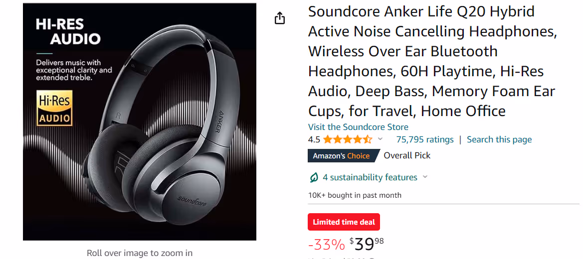 well-optimized product title