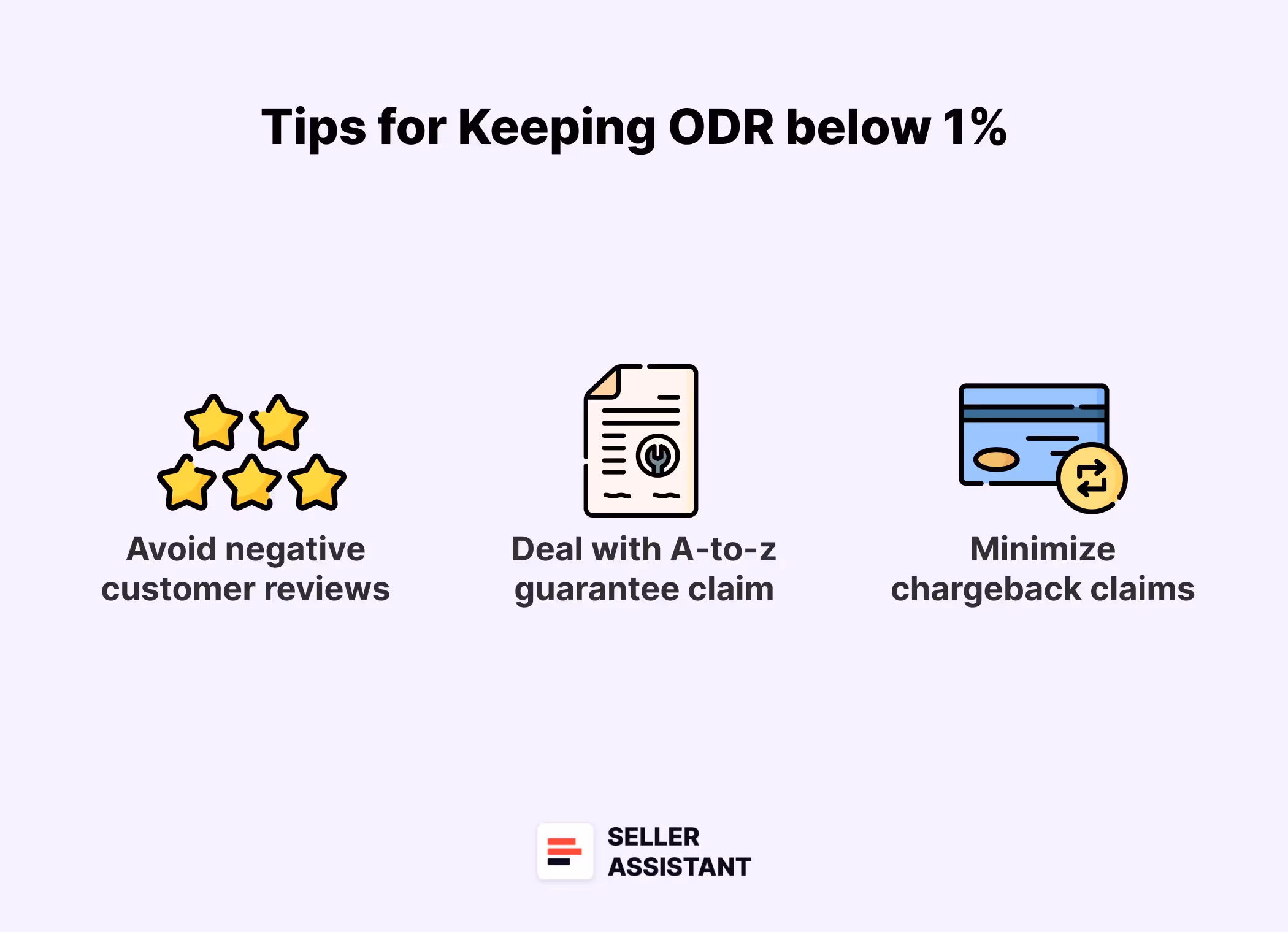 Tips for keeping ODR below 1%