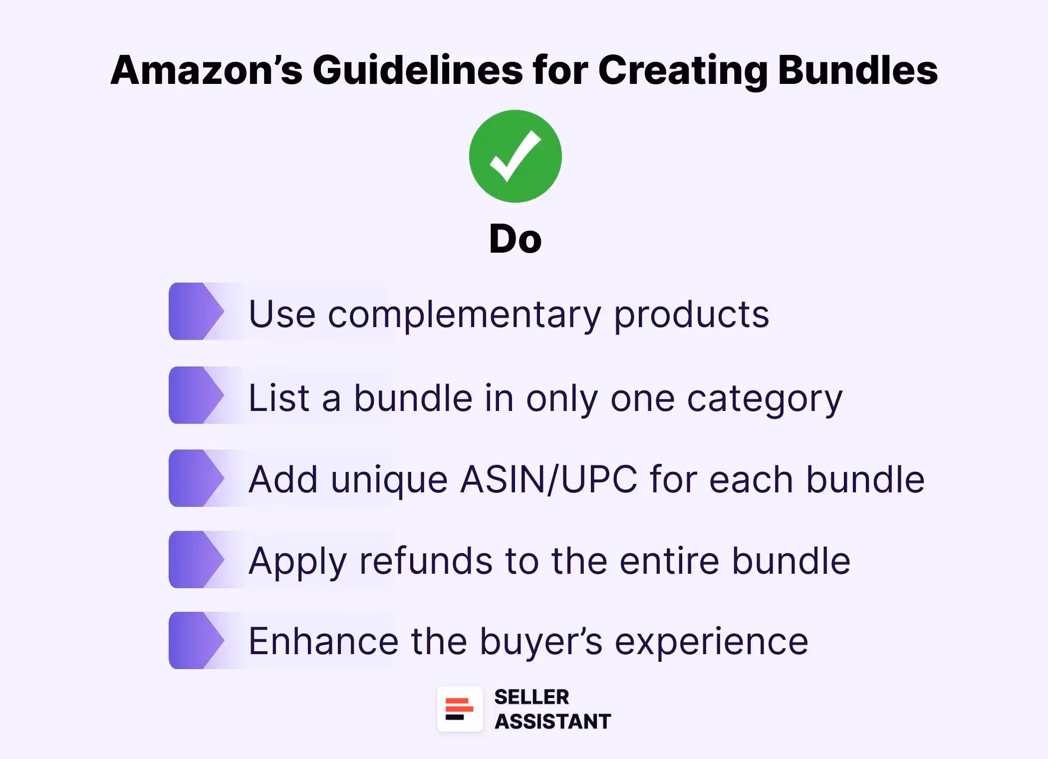 Amazon’s Guidelines for Creating Bundles