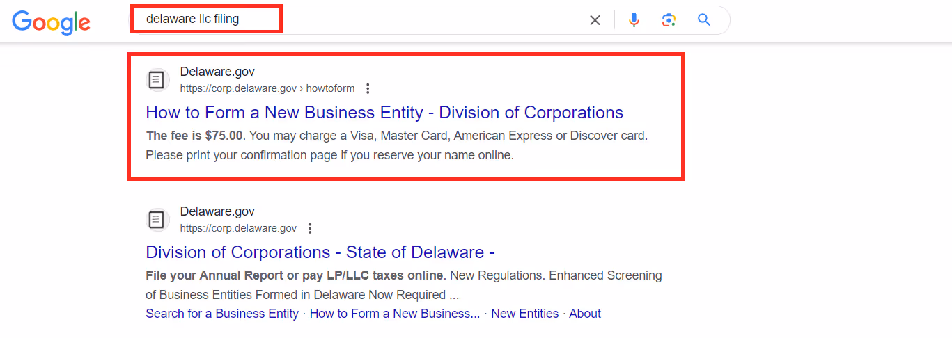 Start by visiting your state’s official website and navigating to the section on business formation. You can find it easily by searching “[Your State] LLC Filing” on Google