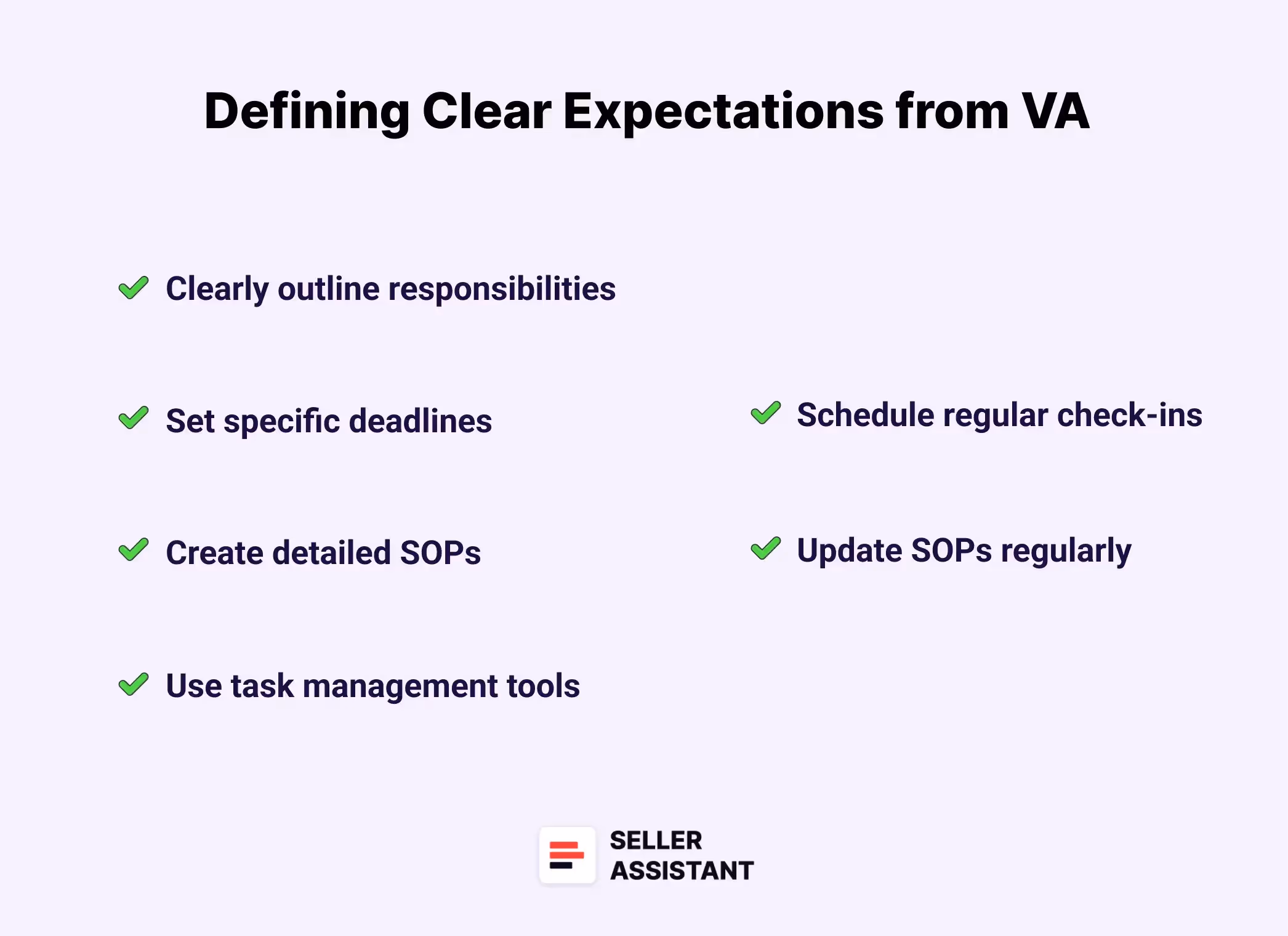Defining Clear Expectations and Setting Up SOPs