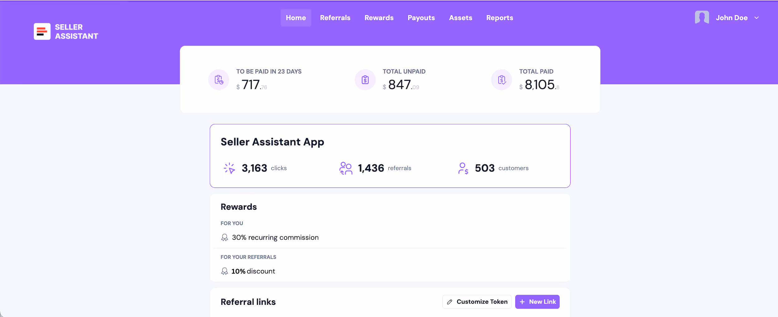 Seller Assistant Affiliate Program