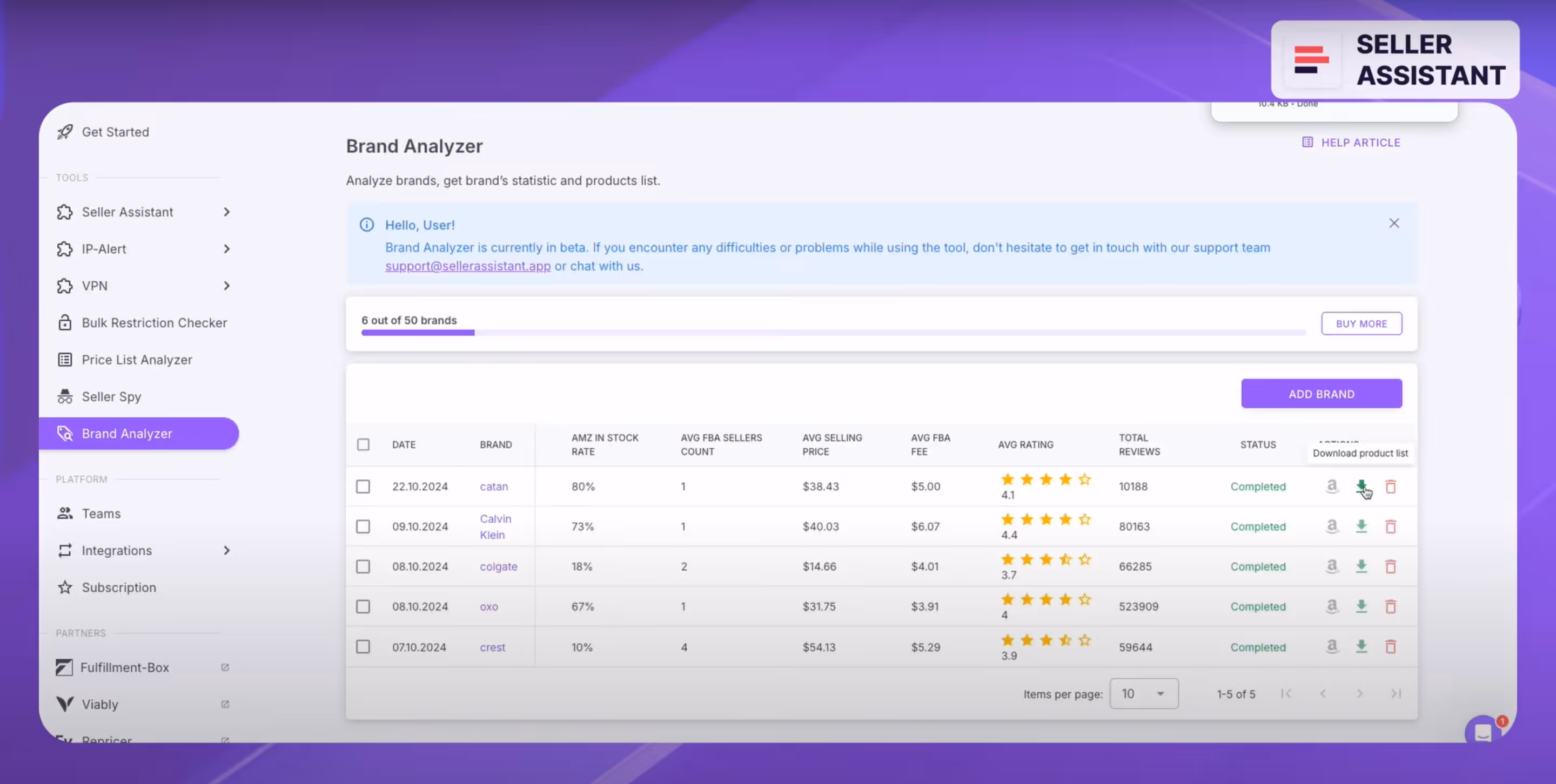 Brand Analyzer