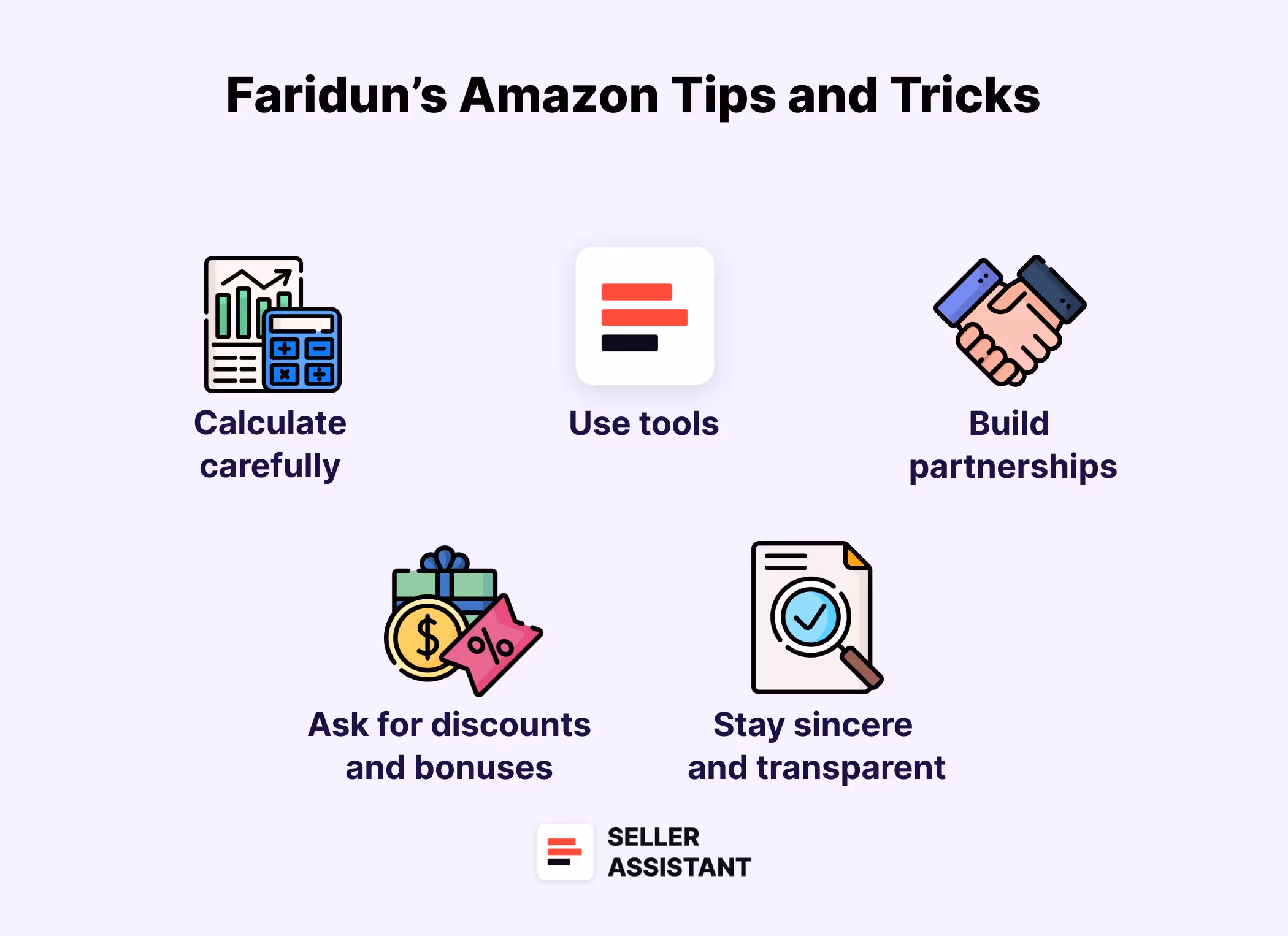 Six Years on Amazon: Tips and Tricks