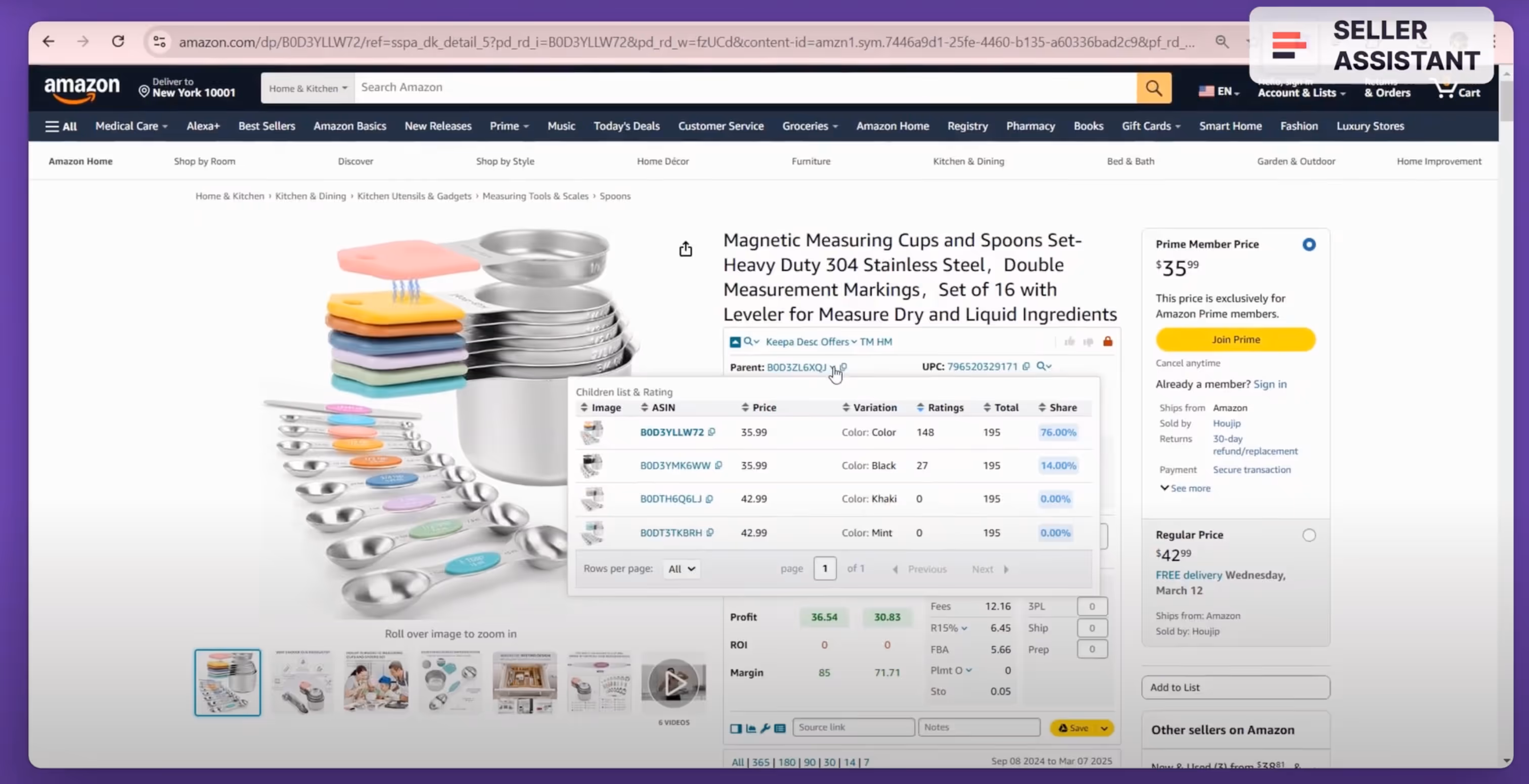 How to select best-selling variations?
